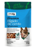 Premios de Hígado de Cerdo Liofilizado - Perros y Gatos