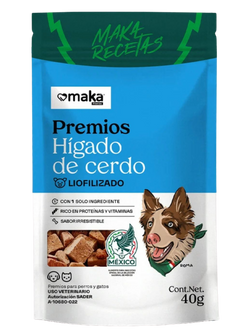 Premios de Hígado de Cerdo Liofilizado - Perros y Gatos